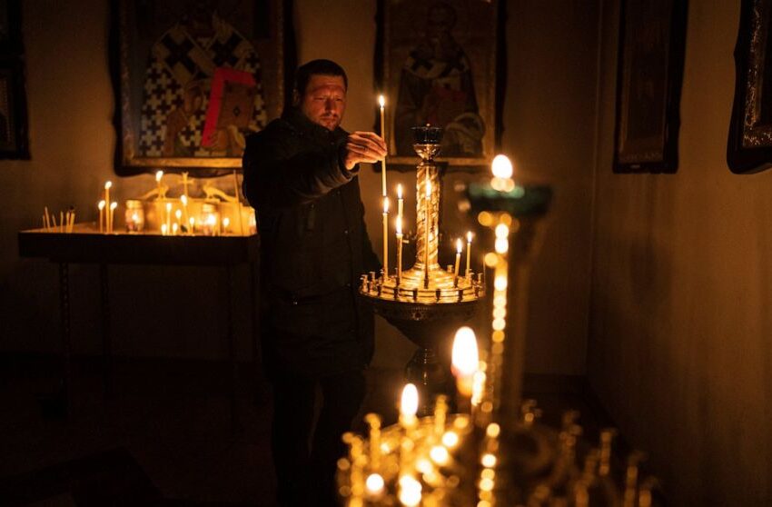  3 churches in Ukraine contemplate faith, hope and charity
