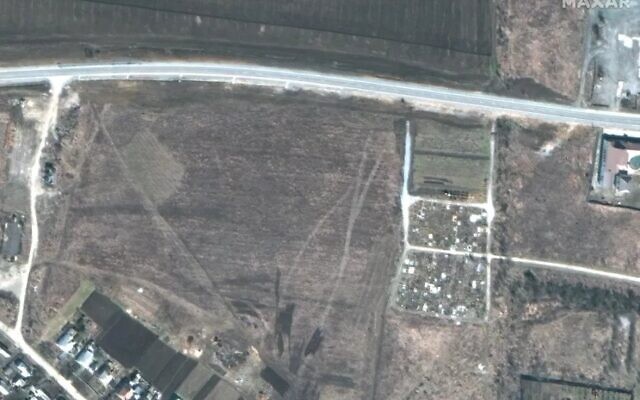  ‘A new Babyn Yar’: Satellite photos show possible mass graves near Mariupol