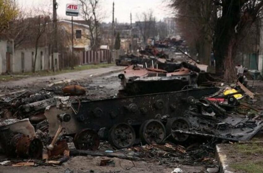  Another town near Kyiv destroyed as cleanup crews search through rubble