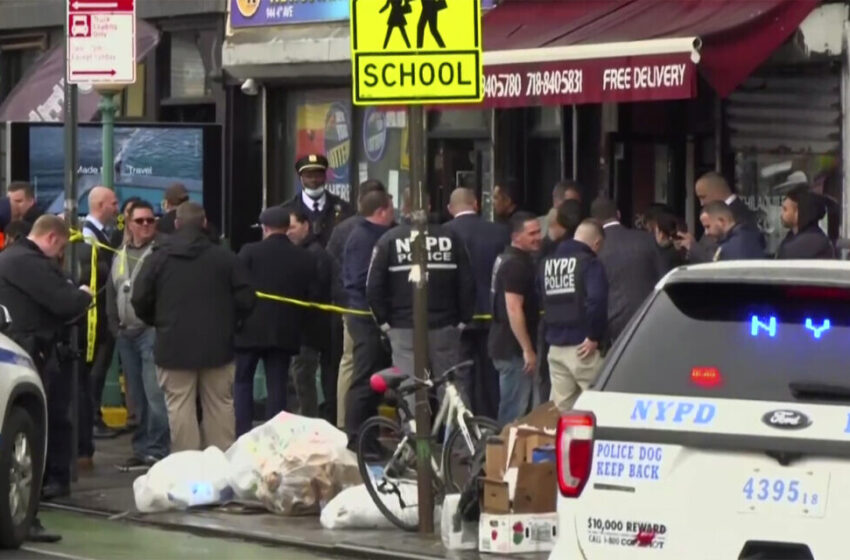  At least 13 injured in NYC subway shooting, possible explosive devices found