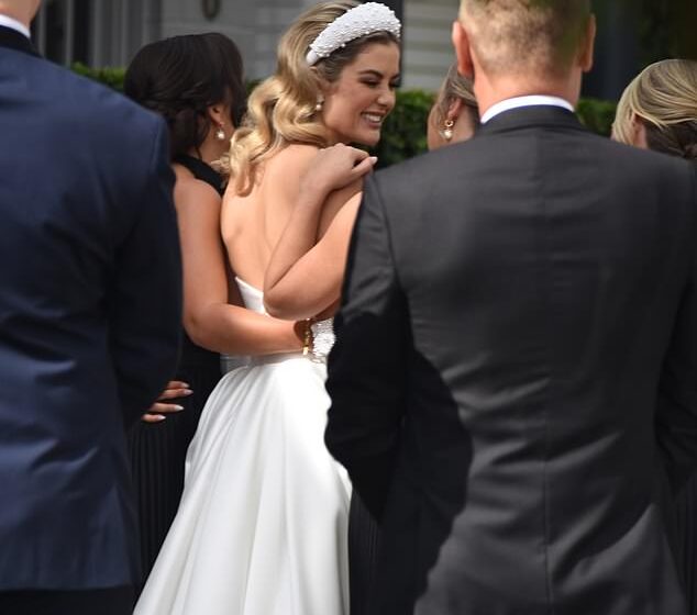  Bachelor star Sophie Tieman marries fiancé Joe at a private ceremony in Sydney 