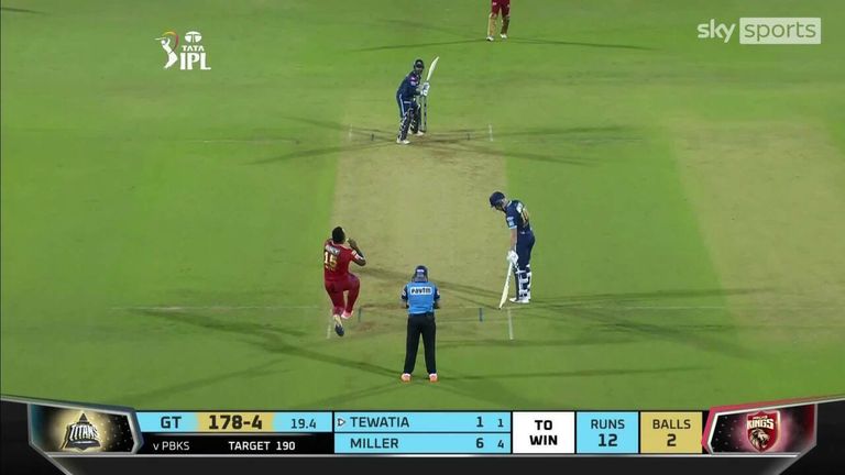  Back-to-back sixes off last two balls wins IPL thriller for Gujurat