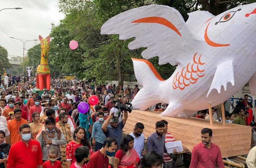  Bangladesh, Nepal celebrate new years after pandemic pause