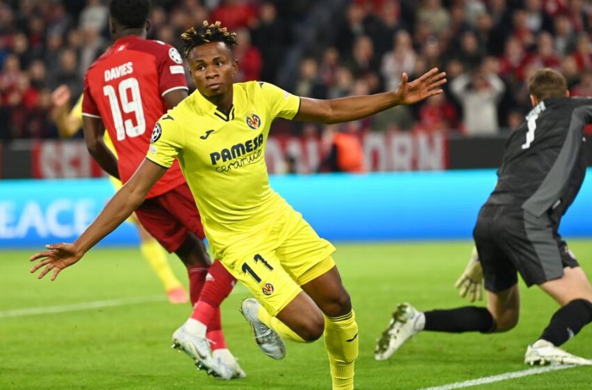  Bayern Munich vs. Villarreal result & highlights: Substitute Chukwueze the hero as Emery’s men reach UEFA Champions League semi-finals
