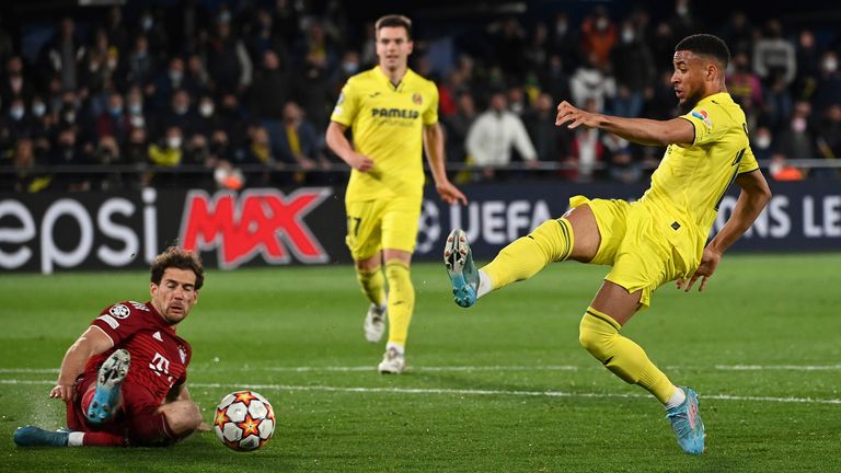  Bayern shocked as Danjuma gives Villarreal first-leg lead