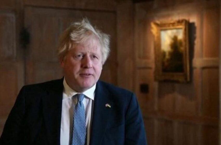  Boris Johnson fined for breaking lockdown rules