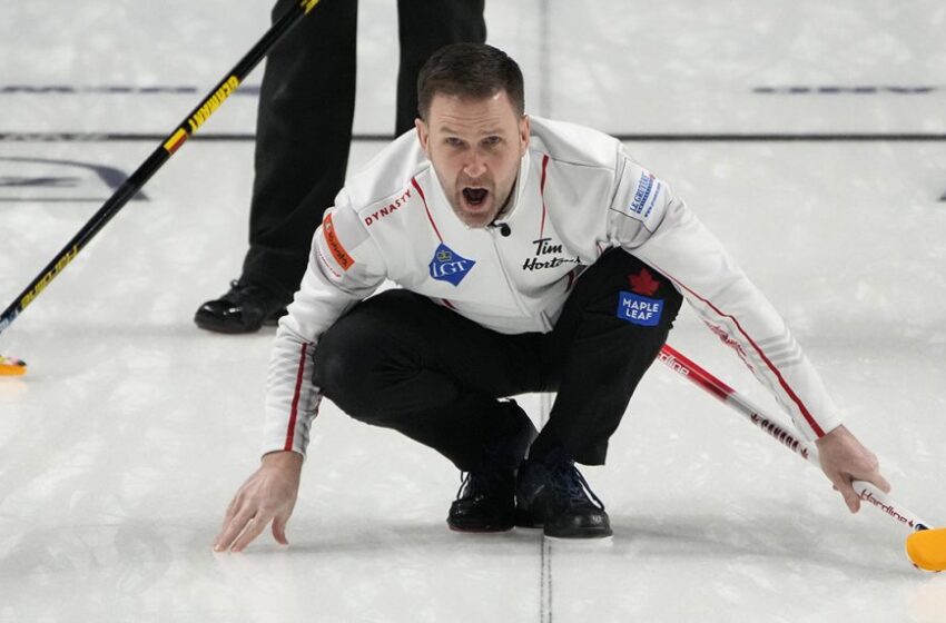  Canada’s Gushue to play for gold at world men’s curling championship