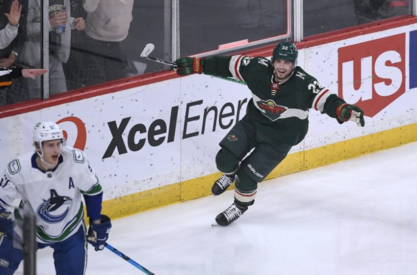  Canucks dealt blow to playoff hopes with loss to Wild