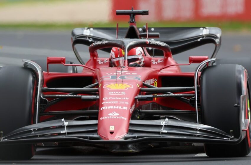  Charles Leclerc takes pole position for Australian Grand Prix