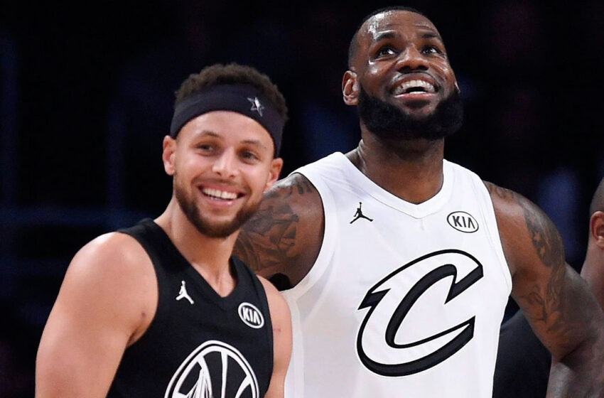  Curry brushes off any rumours to play alongside LeBron James