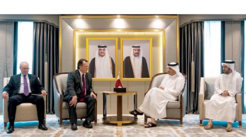  وزير الخارجية القطري يبحث أوضاع «صافر» مع منسق الأمم المتحدة لليمن والمبعوث الأميركي