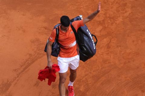  Djokovic Loses Clay-Court Opener at Monte Carlo Masters