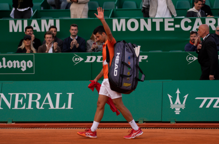  Djokovic loses clay-court opener with stunning loss at Monte Carlo Masters