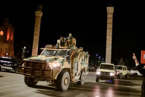  Eastern Libyan Military Commanders Urge Closure of Road to West