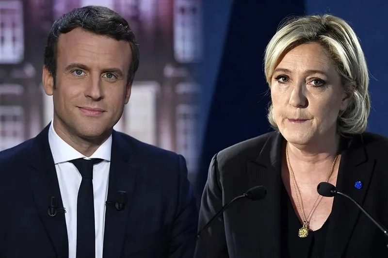  France-Presidential: Emmanuel Macron and Marine Le Pen neck and neck, with 24% of the vote