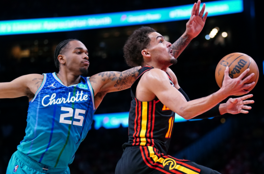  Hornets’ play-in arrival blocked by freight train in Atlanta