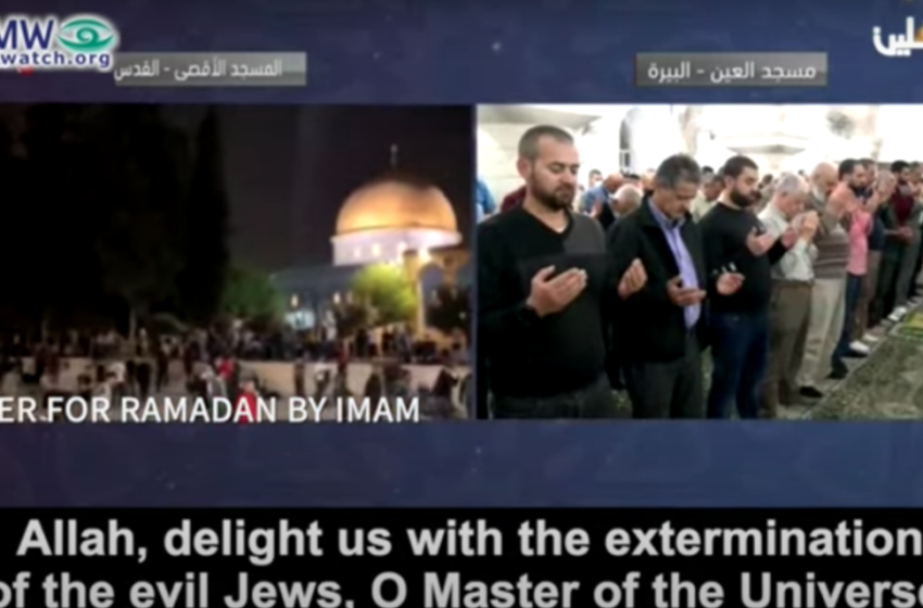  Imam on PA TV calls for ‘extermination of the tyrannical Jews’