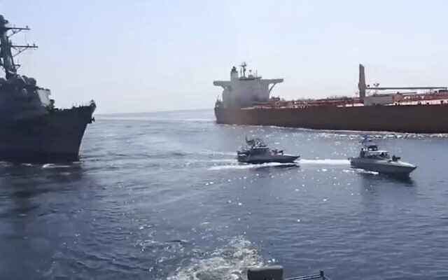  Iran’s Revolutionary Guard seize foreign fuel-smuggling boat, detain 11 crew members