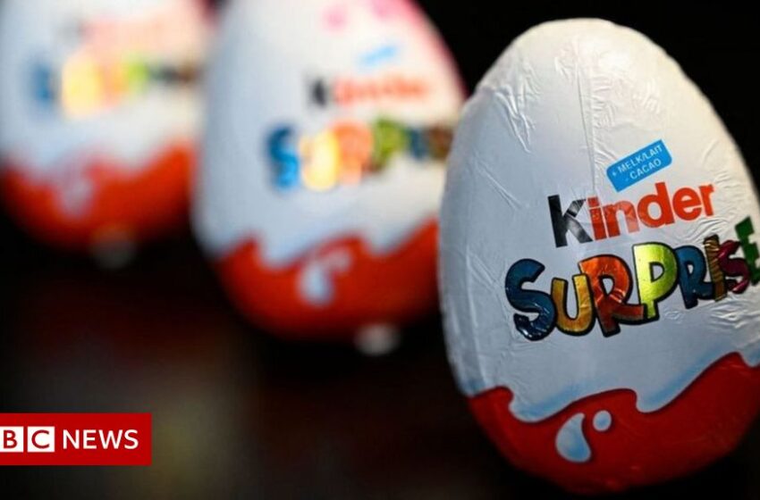  Kinder chocolate factory told to shut over salmonella cases