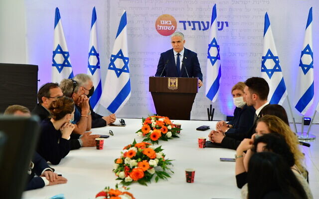  Lapid claims political crisis is under control and government will remain in power