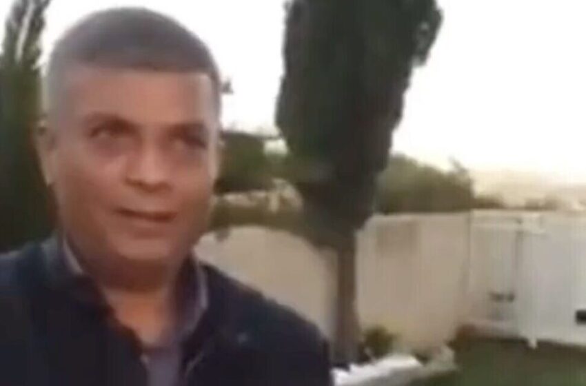  Local journalist in Kafr Qasim shot during live interview