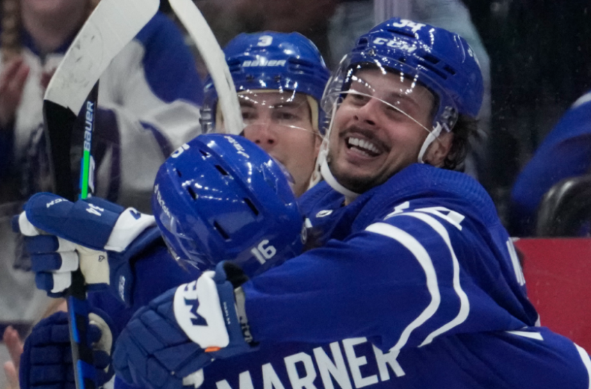  Maple Leafs clinch Stanley Cup playoff spot with win over Canadiens