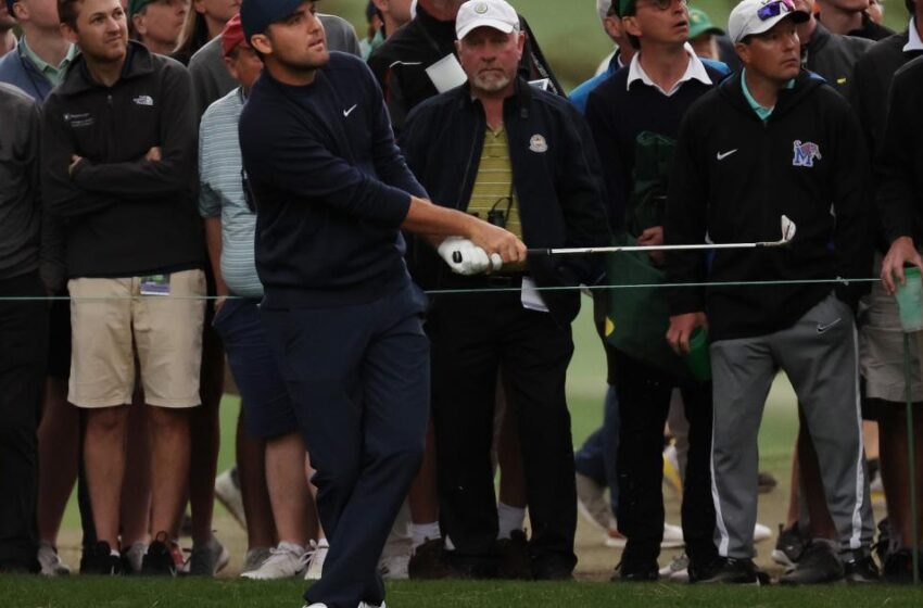  Masters 2022 results, highlights: Scottie Scheffler opens up big 36-hole lead; Tiger Woods makes cut