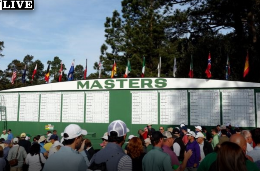  Masters live golf scores, results, highlights from Sunday’s Round 4 leaderboard