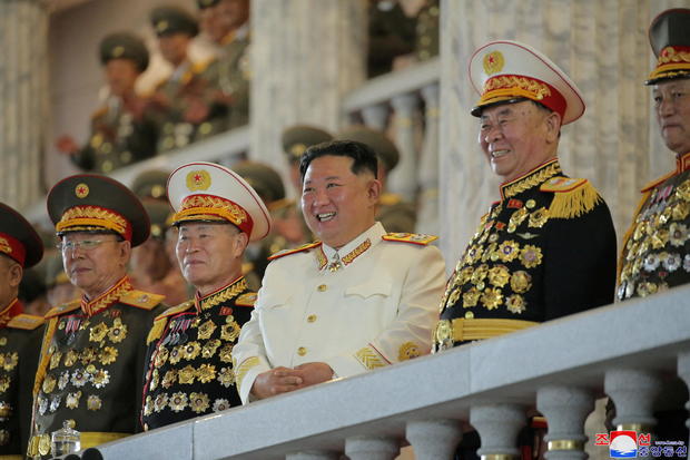  North Korea showcases its biggest ICBM yet at major parade