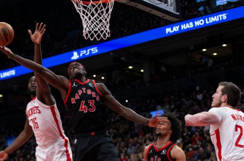  Pascal Siakam has 29 points and 10 rebounds, Raptors rally to beat Rockets