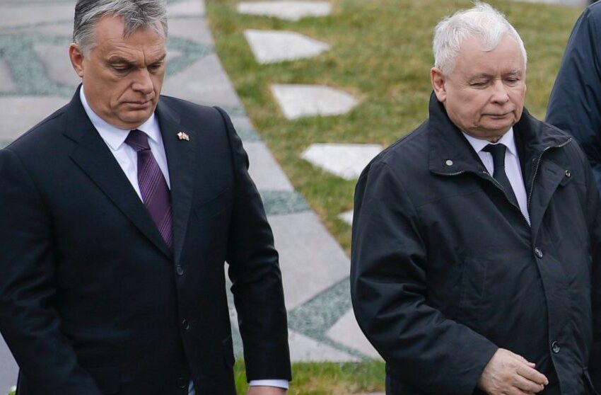  Poland’s Kaczynski unusually bashes right-wing ally Orban