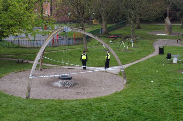  Police tape off children’s play park in West Yorkshire after boy, 7, vanishes