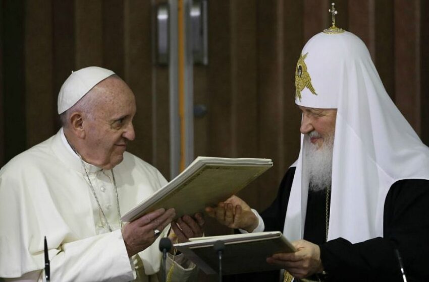  Pope Francis: Planned Jerusalem meeting with Russian Orthodox Patriarch ‘suspended’