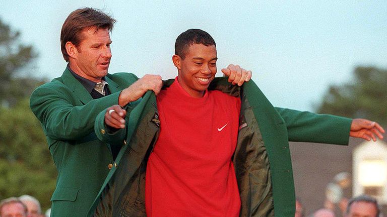  Relive Woods’ 1997 Masters win 25 years on