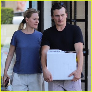  Rupert Friend Goes on Wine Run with Wife Aimee Mullins