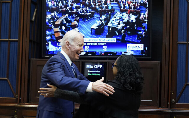  Senate confirms Ketanji Brown Jackson as first Black female US high court justice
