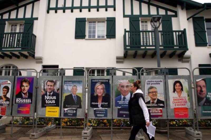  The French at the polls to elect their president for the next five-year term