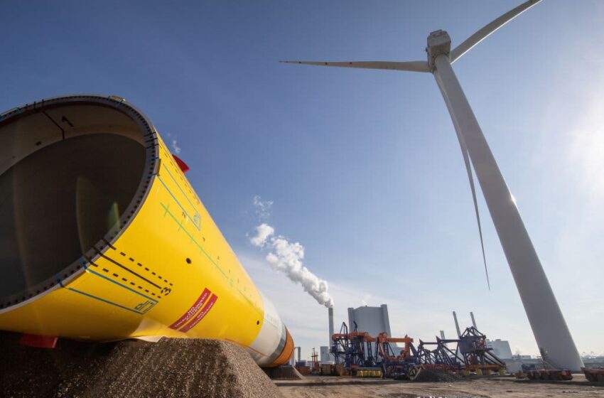  The race to roll out ‘super-sized’ wind turbines is on