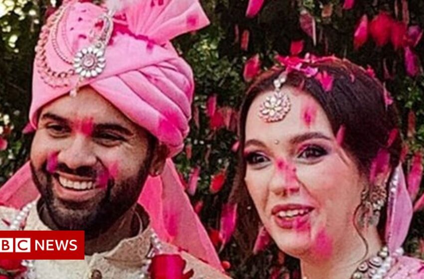  The Ukrainian bride who fled to India from Kyiv with a coffee machine