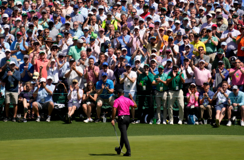 Tiger’s back: After first-round 71, Woods thrills patrons with Masters comeback