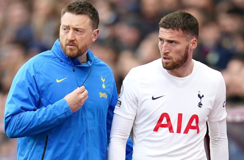  Tottenham blow as Doherty ruled out for season