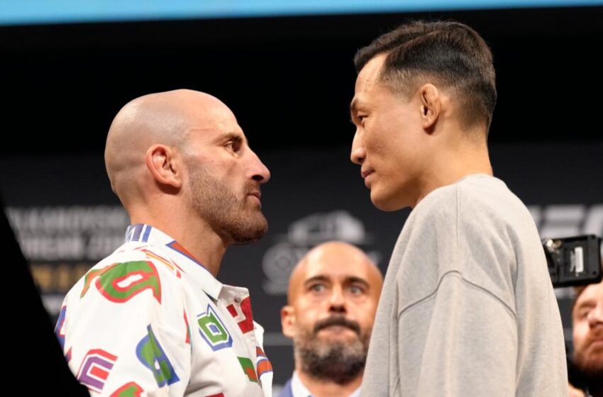  UFC 273: Alexander Volkanovski vs. ‘The Korean Zombie’ weigh-in results