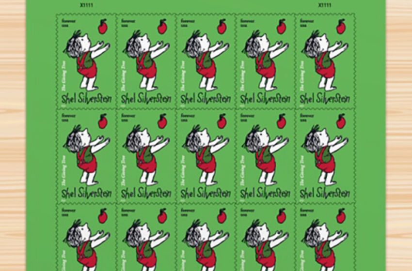  USPS honors Jewish poet Silverstein with ‘Giving Tree’ stamps