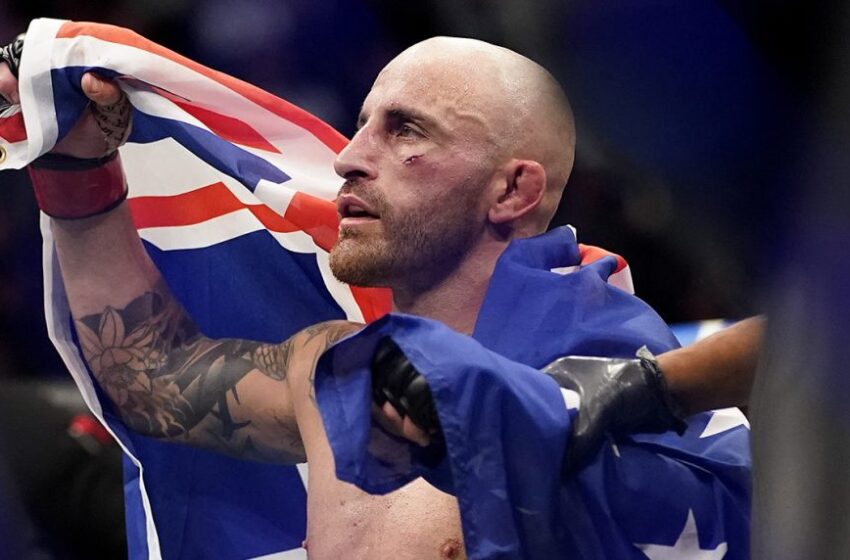  Volkanovski mauls Korean Zombie to retain belt at UFC 273
