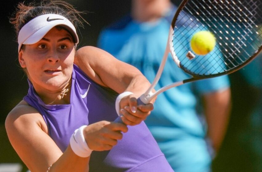  Andreescu’s run ends with quarterfinal loss to Swiatek at Italian Open