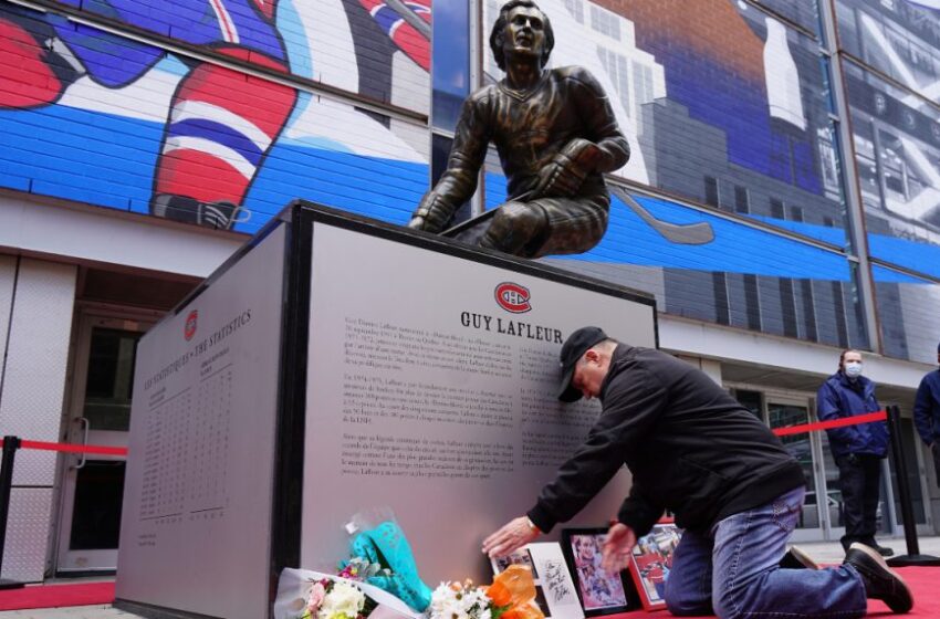  Hockey Hall of Famer Guy Lafleur to lie in state at Montreal’s Bell Centre