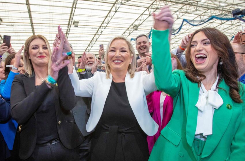  Sinn Fein wins in N. Ireland, a victory with big symbolism
