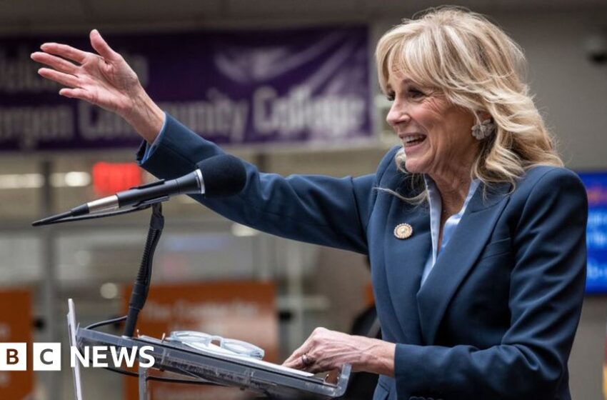 Jill Biden criticised for comparing Latinos to tacos