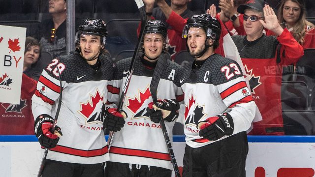  In game defined by McTavish’s stellar performance Canada puts forth more cohesive effort