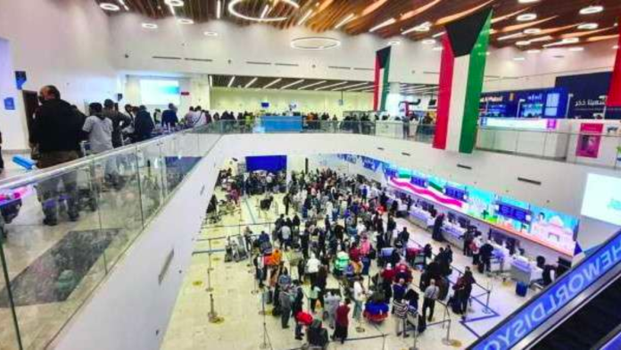  Kuwait Airport receives around 30,000 arrivals per day